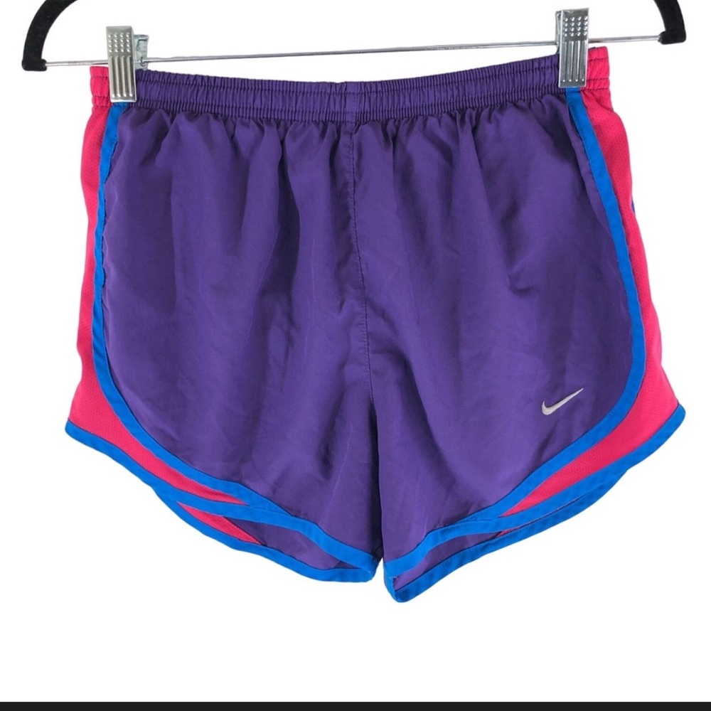 Nike Girls Purple Running Shorts Size L